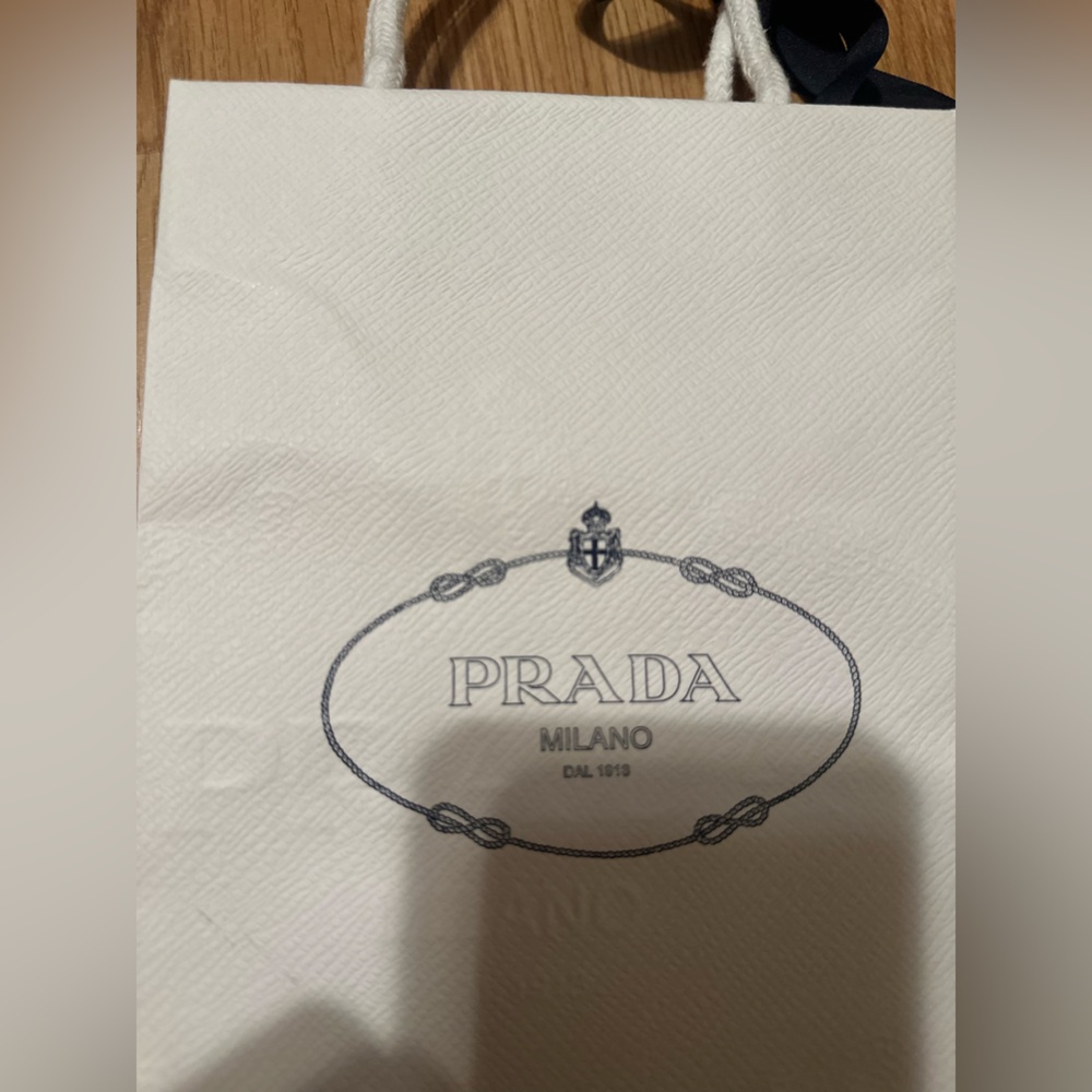 Prada White Gift Bag - Picture 2 of 4